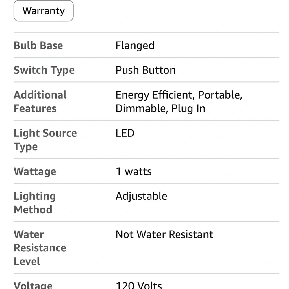 Cream Night Light Plug-In Set